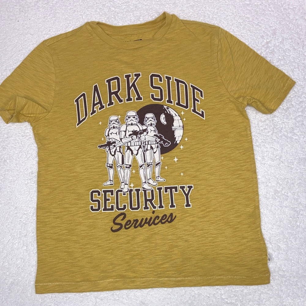 Gap Star Wars dark side security stormtroopers short sleeve tee t-shirt boys med